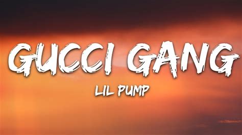 gucci gang carátula|gucci gang lyrics translation.